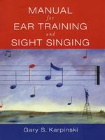 Manual for Ear Training and Sight Singing (SPI PAP/CD)