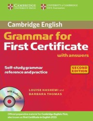 Cambridge Grammar for First Certificate 2nd. Ed. : Edition with Answers/audio Cd. (2 PAP/COM)