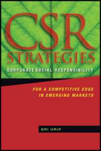 CSR Strategies : Corporate Social Responsibility for a Competitive Edge in Emerging Markets