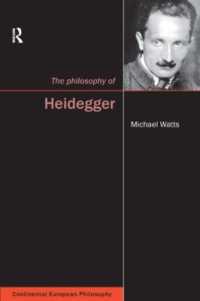 Philosophy of Heidegger (Continental European Philosophy) -- Paperback
