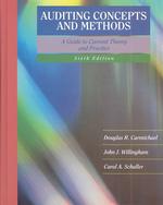Auditing concepts and methods a guide to current theory and practice
