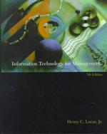 Information technology for management 7th ed