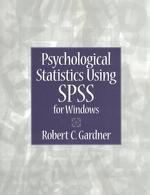 Psychological statistics using SPSS for Windows : pbk