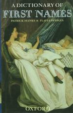A dictionary of first names