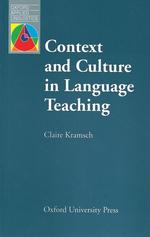 Context and culture in language teaching