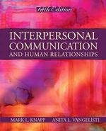 Interpersonal communication and human relationships. - 5th ed.