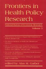 Frontiers in health policy research v. 5 : pbk