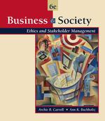 Business & society ethics and stakeholder management