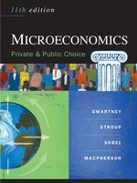 Microeconomics pbk private & public choice