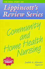 Community and home health nursing alk. paper Lippincott's review series