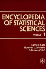 Encyclopedia of statistical sciences v. 1 A Wiley-Interscience publication
