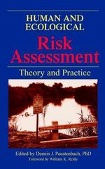 Human and ecological risk assessment theory and practice
