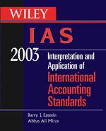 Wiley IAS 2003 interpretation and application of International Accounting Standards
