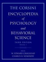 The Corsini encyclopedia of psychology and behavioral science 3rd ed. v. 2