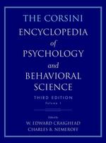 The Corsini encyclopedia of psychology and behavioral science 3rd ed. v. 3
