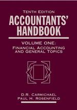 Financial accounting and general topics 10th ed