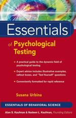 Essentials of psychological testing Essentials of behavioral science series