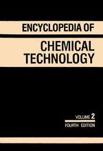 Encyclopedia of chemical technology 4th ed 2