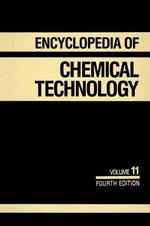 Encyclopedia of chemical technology 4th ed 11