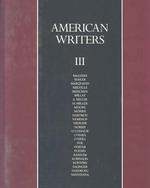 American writers v. 3 a collection of literary biographies