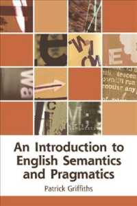An introduction to English semantics and pragmatics