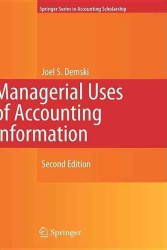 Managerial uses of accounting information