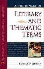 A dictionary of literary and thematic terms