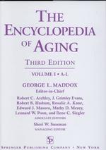 The encyclopedia of aging v. 1 a comprehensive resource in gerontology and geriatrics 3rd ed.