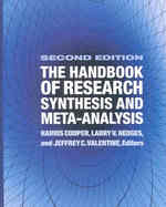 The handbook of research synthesis and meta-analysis