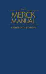 The Merck manual of diagnosis and therapy  18th ed