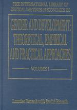 Gender and development v. 2 theoretical, empirical and practical approaches The international library of critical writings in economics