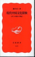 現代中国文化探検 四つの都市の物語 岩波新書