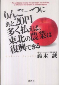 りんご一つにあと20円多く払えば、東北の農業は復興できる