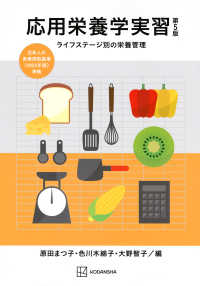 応用栄養学実習 ﾗｲﾌｽﾃｰｼﾞ別の栄養管理