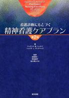 看護診断にもとづく精神看護ｹｱﾌﾟﾗﾝ