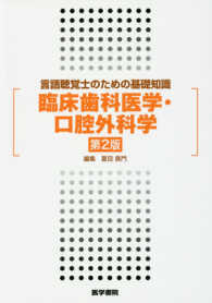 臨床歯科医学・口腔外科学