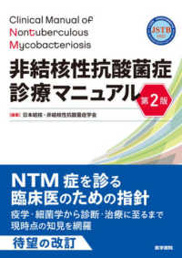 非結核性抗酸菌症診療マニュアル Clinical manual of nontuberculous mycobacteriosis