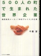 500人の町で生まれた世界企業 義肢装具メーカー「中村ブレイス」の仕事