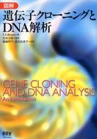 図解遺伝子クローニングとDNA解析