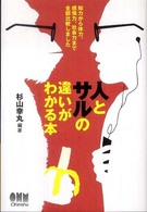 人とサルの違いがわかる本 知力から体力、感情力、社会力まで全部比較しました