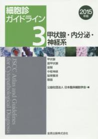 甲状腺・内分泌・神経系 甲状腺, 副甲状腺, 副腎, 中枢神経, 脳脊髄液, 眼器 細胞診ガイドライン : 2015年版 / 日本臨床細胞学会編 ; 3