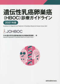 遺伝性乳癌卵巣癌(HBOC)診療ガイドライン 2021年版