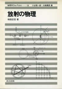 放射の物理 物理学One Point 19