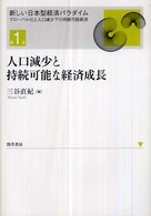 人口減少と持続可能な経済成長