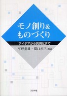 モノ創り&ものづくり アイデアから具現化まで
