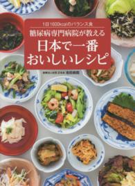 糖尿病専門病院が教える日本で一番おいしいレシピ 1日1600kcalのバランス食