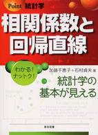 相関係数と回帰直線 Point統計学