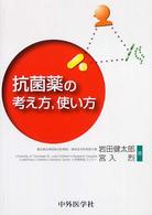抗菌薬の考え方,使い方