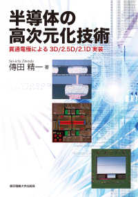 半導体の高次元化技術 貫通電極による3D/2.5D/2.1D実装