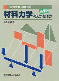 材料力学考え方解き方